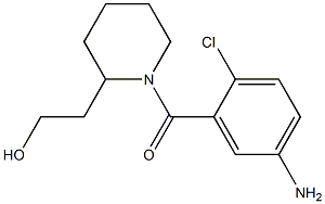 2-[1-(5-amino-2-chlorobenzoyl)piperidin-2-yl]ethanol 구조식 이미지