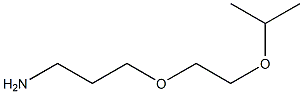 2-[2-(3-aminopropoxy)ethoxy]propane 구조식 이미지