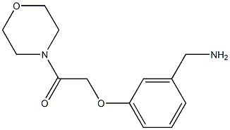 2-[3-(aminomethyl)phenoxy]-1-(morpholin-4-yl)ethan-1-one Structure