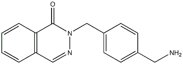 2-[4-(aminomethyl)benzyl]phthalazin-1(2H)-one 구조식 이미지