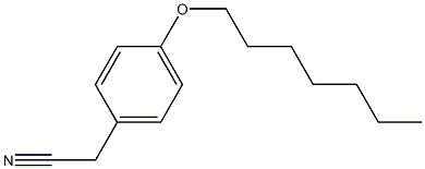 2-[4-(heptyloxy)phenyl]acetonitrile 구조식 이미지