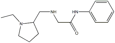 2-{[(1-ethylpyrrolidin-2-yl)methyl]amino}-N-phenylacetamide Structure