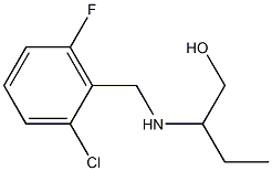 2-{[(2-chloro-6-fluorophenyl)methyl]amino}butan-1-ol Structure
