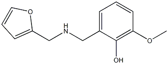 2-{[(2-furylmethyl)amino]methyl}-6-methoxyphenol Structure