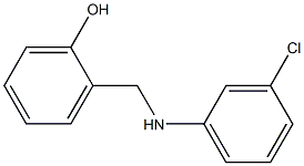 2-{[(3-chlorophenyl)amino]methyl}phenol Structure