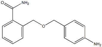 2-{[(4-aminophenyl)methoxy]methyl}benzamide 구조식 이미지