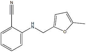 2-{[(5-methylfuran-2-yl)methyl]amino}benzonitrile Structure