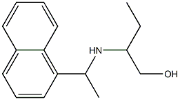 2-{[1-(naphthalen-1-yl)ethyl]amino}butan-1-ol 구조식 이미지