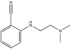 2-{[2-(dimethylamino)ethyl]amino}benzonitrile 구조식 이미지