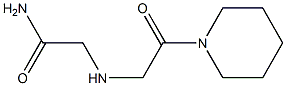 2-{[2-oxo-2-(piperidin-1-yl)ethyl]amino}acetamide 구조식 이미지