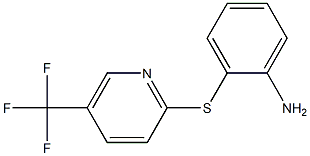 2-{[5-(trifluoromethyl)pyridin-2-yl]sulfanyl}aniline Structure