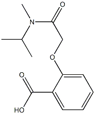 2-{[methyl(propan-2-yl)carbamoyl]methoxy}benzoic acid 구조식 이미지