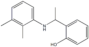 2-{1-[(2,3-dimethylphenyl)amino]ethyl}phenol 구조식 이미지