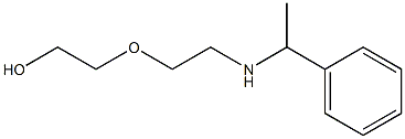2-{2-[(1-phenylethyl)amino]ethoxy}ethan-1-ol 구조식 이미지