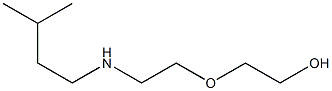 2-{2-[(3-methylbutyl)amino]ethoxy}ethan-1-ol Structure