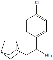 2-{bicyclo[2.2.1]heptan-2-yl}-1-(4-chlorophenyl)ethan-1-amine Structure