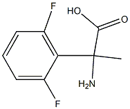 2-amino-2-(2,6-difluorophenyl)propanoic acid 구조식 이미지