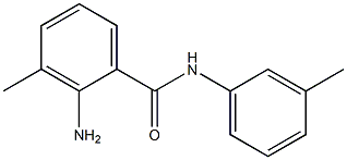 2-amino-3-methyl-N-(3-methylphenyl)benzamide 구조식 이미지