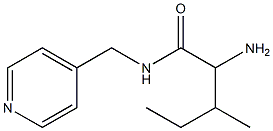 2-amino-3-methyl-N-(pyridin-4-ylmethyl)pentanamide 구조식 이미지