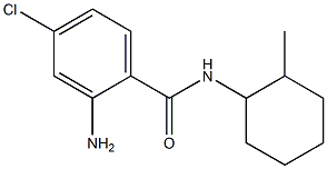 2-amino-4-chloro-N-(2-methylcyclohexyl)benzamide Structure