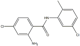 2-amino-4-chloro-N-(5-chloro-2-methylphenyl)benzamide 구조식 이미지