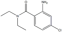 2-amino-4-chloro-N,N-diethylbenzamide 구조식 이미지