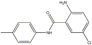 2-amino-5-chloro-N-(4-methylphenyl)benzamide 구조식 이미지