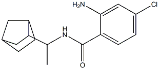 2-amino-N-(1-{bicyclo[2.2.1]heptan-2-yl}ethyl)-4-chlorobenzamide 구조식 이미지