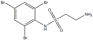 2-amino-N-(2,4,6-tribromophenyl)ethane-1-sulfonamide Structure