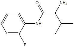 2-amino-N-(2-fluorophenyl)-3-methylbutanamide Structure