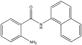 2-amino-N-(naphthalen-1-yl)benzamide 구조식 이미지