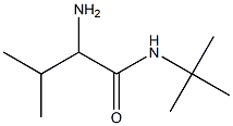 2-amino-N-(tert-butyl)-3-methylbutanamide 구조식 이미지