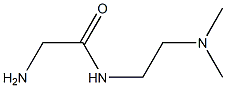 2-amino-N-[2-(dimethylamino)ethyl]acetamide 구조식 이미지