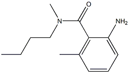 2-amino-N-butyl-N,6-dimethylbenzamide 구조식 이미지