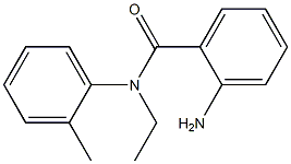 2-amino-N-ethyl-N-(2-methylphenyl)benzamide 구조식 이미지