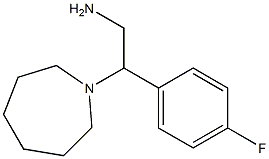 2-azepan-1-yl-2-(4-fluorophenyl)ethanamine 구조식 이미지