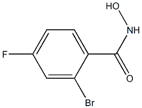 2-bromo-4-fluoro-N-hydroxybenzamide 구조식 이미지