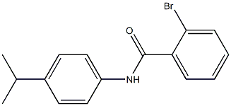 2-bromo-N-(4-isopropylphenyl)benzamide 구조식 이미지