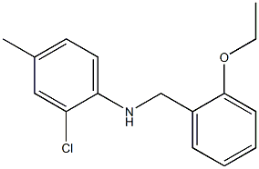 2-chloro-N-[(2-ethoxyphenyl)methyl]-4-methylaniline 구조식 이미지