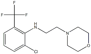 2-chloro-N-[2-(morpholin-4-yl)ethyl]-6-(trifluoromethyl)aniline Structure