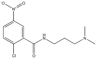 2-chloro-N-[3-(dimethylamino)propyl]-5-nitrobenzamide Structure