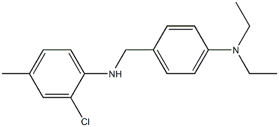 2-chloro-N-{[4-(diethylamino)phenyl]methyl}-4-methylaniline 구조식 이미지