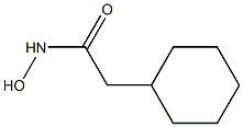 2-cyclohexyl-N-hydroxyacetamide 구조식 이미지
