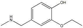 2-ethoxy-4-[(methylamino)methyl]phenol 구조식 이미지