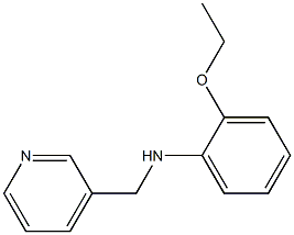 2-ethoxy-N-(pyridin-3-ylmethyl)aniline Structure