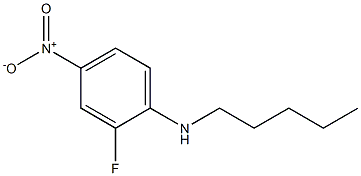 2-fluoro-4-nitro-N-pentylaniline Structure