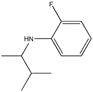 2-fluoro-N-(3-methylbutan-2-yl)aniline 구조식 이미지