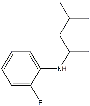 2-fluoro-N-(4-methylpentan-2-yl)aniline 구조식 이미지