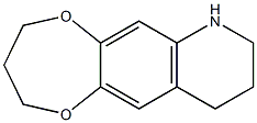 2H,3H,4H,7H,8H,9H,10H-[1,4]dioxepino[2,3-g]quinoline Structure