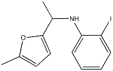 2-iodo-N-[1-(5-methylfuran-2-yl)ethyl]aniline 구조식 이미지